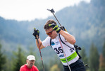 10.09.2021, xkvx, Biathlon Deutsche Meisterschaften Arber, Einzel Herren, v.l. Florian Arsan (Germany)  