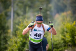 10.09.2021, xkvx, Biathlon Deutsche Meisterschaften Arber, Einzel Herren, v.l. Niklas Homberg (Germany)  