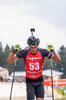 11.09.2021, xkvx, Biathlon Deutsche Meisterschaften Arber, Sprint Herren, v.l. Benjamin Menz (Germany)  