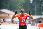 11.09.2021, xkvx, Biathlon Deutsche Meisterschaften Arber, Sprint Herren, v.l. Dominic Schmuck (Germany)  