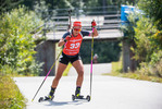 11.09.2021, xkvx, Biathlon Deutsche Meisterschaften Arber, Sprint Damen, v.l. Sophia Schneider (Germany)  