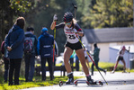 01.10.2021, xkvx, Biathlon, Deutschlandpokal Altenberg, Sprint - weiblich, v.l. Marlene Fichtner (Germany)