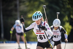 01.10.2021, xkvx, Biathlon, Deutschlandpokal Altenberg, Sprint - weiblich, v.l. Sarah Centmayer (Germany)