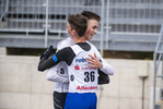 02.10.2021, xkvx, Biathlon, Deutschlandpokal Altenberg, Cross - maennlich, v.l. Jannis Dold (Germany), Moritz Rombach (Germany)