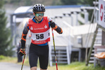 03.10.2021, xkvx, Biathlon, Deutschlandpokal Altenberg, Berglauf - maennlich, v.l. Erik Roller (Germany)