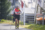 03.10.2021, xkvx, Biathlon, Deutschlandpokal Altenberg, Berglauf - maennlich, v.l. Tim Nechwatal (Germany)