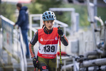 03.10.2021, xkvx, Biathlon, Deutschlandpokal Altenberg, Berglauf - weiblich, v.l. Sophia Hartlieb (Germany)