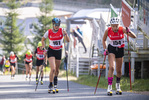 03.10.2021, xkvx, Biathlon, Deutschlandpokal Altenberg, Berglauf - weiblich, v.l. Annika Stichling (Germany)