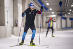 17.10.2021, xkvx, Wintersport - Biathlon Training Oberhof - Skihalle, v.l. Joscha Burkhalter (Switzerland)