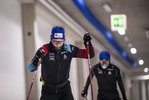 17.10.2021, xkvx, Wintersport - Biathlon Training Oberhof - Skihalle, v.l. Sebastian Stalder (Switzerland)