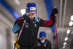 17.10.2021, xkvx, Wintersport - Biathlon Training Oberhof - Skihalle, v.l. Sebastian Stalder (Switzerland)