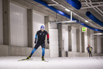 17.10.2021, xkvx, Wintersport - Biathlon Training Oberhof - Skihalle, v.l. Joscha Burkhalter (Switzerland)