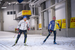 17.10.2021, xkvx, Wintersport - Biathlon Training Oberhof - Skihalle, v.l. Anna Weidel (Germany), Franziska Hildebrand (Germany)