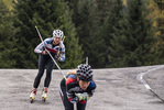 19.10.2021, xkvx, Biathlon Training Antholz-Anterselva, v.l. Eliska Tepla (Czech Republic), Klara Lejsek Polednova (Czech Republic)  
