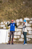 20.10.2021, xkvx, Biathlon Training Antholz-Anterselva, v.l. Roman Rees (Germany), Trainer Isidor Scheurl (Germany)  