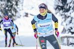 06.11.2021, xmlx, Biathlon - Langlauf Training Davos, v.l. Julia Vogler (Germany)