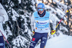 06.11.2021, xmlx, Biathlon - Langlauf Training Davos, v.l. Ski Technician Niklas Kellerer (Germany)