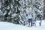 06.11.2021, xmlx, Biathlon - Langlauf Training Davos, v.l. Karolin Horchler (Germany)  