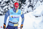06.11.2021, xmlx, Biathlon - Langlauf Training Davos, v.l. Roman Rees (Germany)