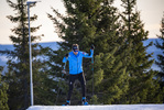 12.11.2021, xkvx, Biathlon Training Sjusjoen, v.l. Simon Desthieux (France)  