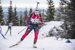 13.11.2021, xkvx, Season Opening Sjusjoen - Sprint Women, v.l. Gro Njoelstad Randby (Norway)  