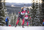 13.11.2021, xkvx, Season Opening Sjusjoen - Sprint Women, v.l. Tuva Aas Straete (Norway)  