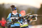 25.11.2021, xetx, Biathlon IBU Cup Idre, Sprint Women, v.l. Lou Jeanmonnot (FRANCE)