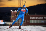 26.11.2021, xkvx, Biathlon IBU World Cup Oestersund, Training Women and Men, v.l. Dominik Windisch (Italy) in aktion / in action competes