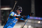 26.11.2021, xkvx, Biathlon IBU World Cup Oestersund, Training Women and Men, v.l. Simon Desthieux (France) in aktion / in action competes