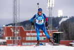 27.11.2021, xkvx, Biathlon IBU World Cup Oestersund, Individual Women, v.l. Elisa Gasparin (Switzerland) in aktion / in action competes