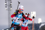 27.11.2021, xkvx, Biathlon IBU World Cup Oestersund, Individual Women, v.l. Karoline Offigstad Knotten (Norway) in aktion / in action competes