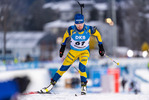 27.11.2021, xkvx, Biathlon IBU World Cup Oestersund, Individual Women, v.l. Anna Magnusson (Sweden) in aktion / in action competes