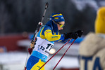 27.11.2021, xkvx, Biathlon IBU World Cup Oestersund, Individual Women, v.l. Stina Nilsson (Sweden) in aktion / in action competes