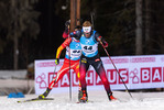 27.11.2021, xkvx, Biathlon IBU World Cup Oestersund, Individual Men, v.l. Sivert Guttorm Bakken (Norway) in aktion / in action competes
