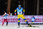 27.11.2021, xkvx, Biathlon IBU World Cup Oestersund, Individual Men, v.l. Malte Stefansson (Sweden) in aktion / in action competes