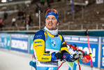 27.11.2021, xkvx, Biathlon IBU World Cup Oestersund, Individual Men, v.l. Oskar Brandt (Sweden) schaut / looks on