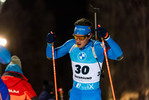 27.11.2021, xkvx, Biathlon IBU World Cup Oestersund, Individual Men, v.l. Tommaso Giacomel (Italy) in aktion / in action competes