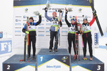 27.11.2021, xetx, Biathlon IBU Cup Idre, Sprint Women, v.l. Caroline Colombo (FRANCE), Franziska Hildebrand (GERMANY), Darya Blashko (UKRAINE), Irene Cadurisch (SWITZERLAND)