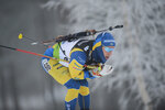27.11.2021, xetx, Biathlon IBU Cup Idre, Sprint Men, v.l. Simon Hallstroem (SWEDEN)