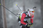 27.11.2021, xetx, Biathlon IBU Cup Idre, Sprint Men, v.l. Jens Hulgaard (DENMARK)