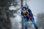 27.11.2021, xetx, Biathlon IBU Cup Idre, Sprint Men, v.l. Laurin Fravi (SWITZERLAND)