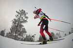 27.11.2021, xetx, Biathlon IBU Cup Idre, Sprint Men, v.l. Sverre Dahlen Aspenes (NORWAY)