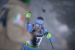 27.11.2021, xetx, Biathlon IBU Cup Idre, Sprint Men, v.l. Michele Molinari (ITALY)