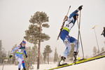 28.11.2021, xetx, Biathlon IBU Cup Idre, Pursuit Women, v.l. Maria Remenova (SLOVAKIA), Venla Lehtonen (FINLAND)
