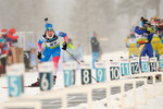 28.11.2021, xetx, Biathlon IBU Cup Idre, Pursuit Women, v.l. Anastasiia Goreeva (RUSSIA)