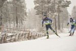 28.11.2021, xetx, Biathlon IBU Cup Idre, Pursuit Men, v.l. Ivan Tulatsin (BELARUS)