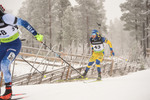 28.11.2021, xetx, Biathlon IBU Cup Idre, Pursuit Men, v.l. Simon Hallstroem (SWEDEN)