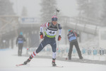 28.11.2021, xetx, Biathlon IBU Cup Idre, Pursuit Men, v.l. Vincent Bonacci (USA)