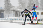 28.11.2021, xetx, Biathlon IBU Cup Idre, Pursuit Men, v.l. Lucas Fratzscher (GERMANY)