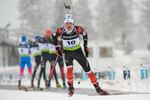 28.11.2021, xetx, Biathlon IBU Cup Idre, Pursuit Men, v.l. Adam Runnalls (CANADA)